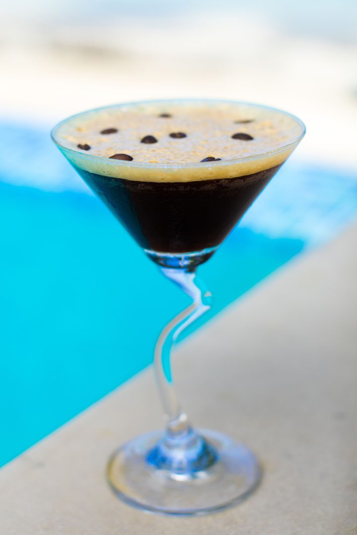 A delicious poolside cocktail