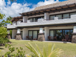 Exterior of the Premium Beachfront Suite at Pacific Resort Rarotonga