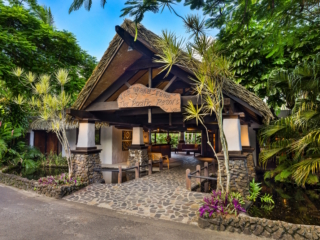 Reception area at Pacific Resort Rarotonga in the Cook Islands