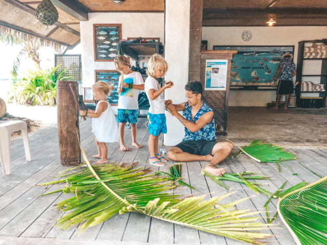 Children at the Beach Hut Resort Attendants, taking a pick of the beach activity that interests them most