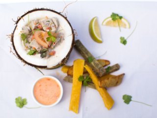Local entree dish